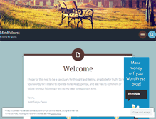 Tablet Screenshot of mindfulnest.org